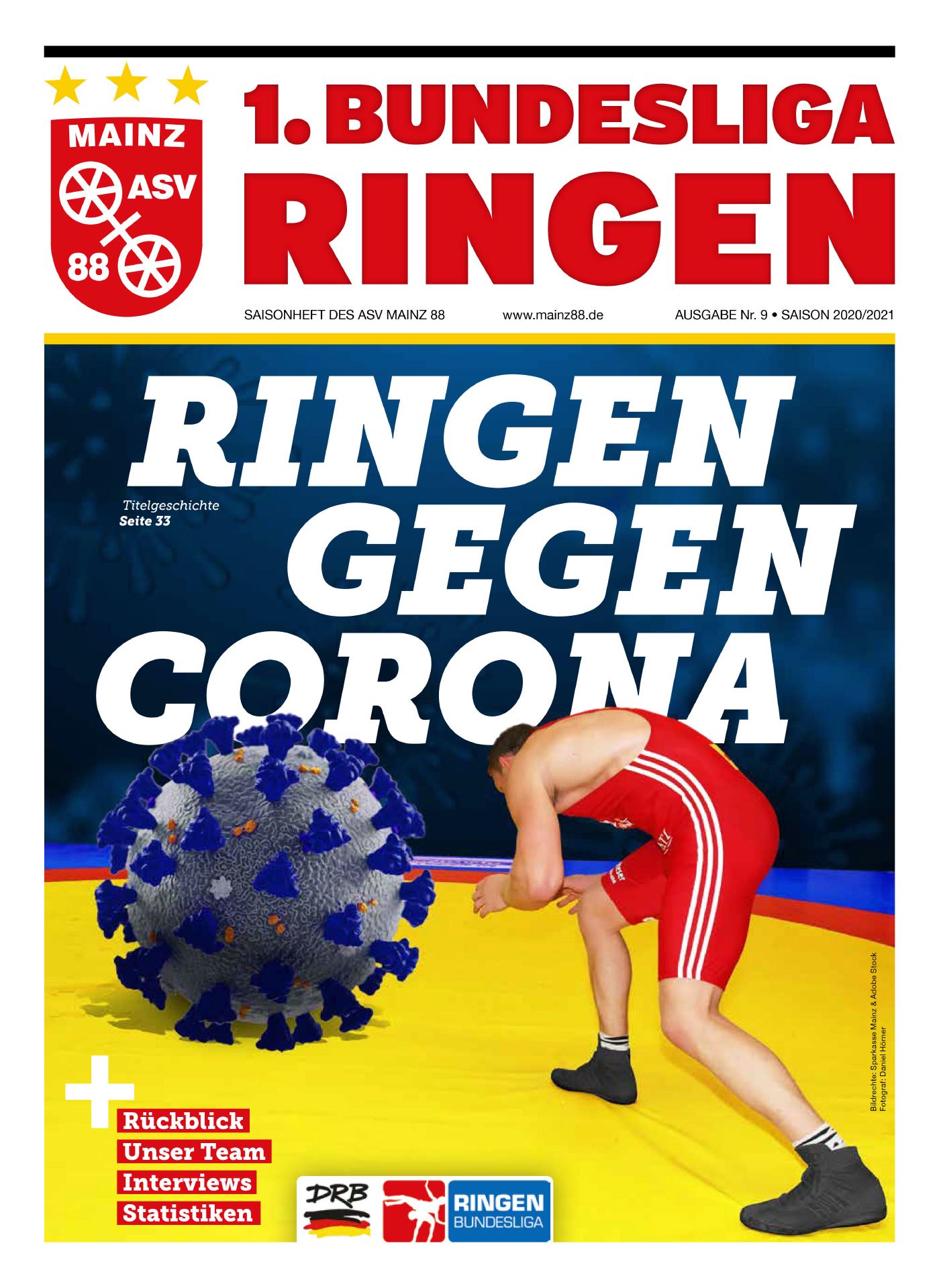 Titelseite: Saisonheft 2020